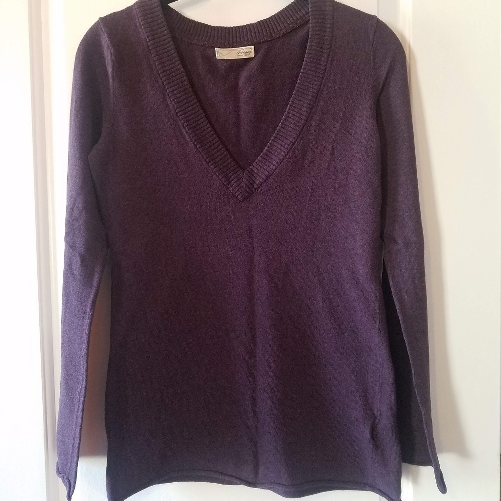 Old Navy - Purple V-neck Sweater